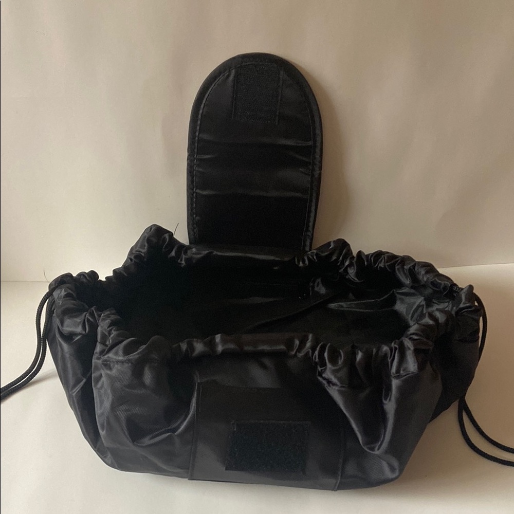 Black Drawstring Women's Bag